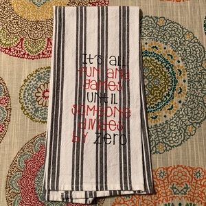 NEW PERFECT for a Math teacher dish towel